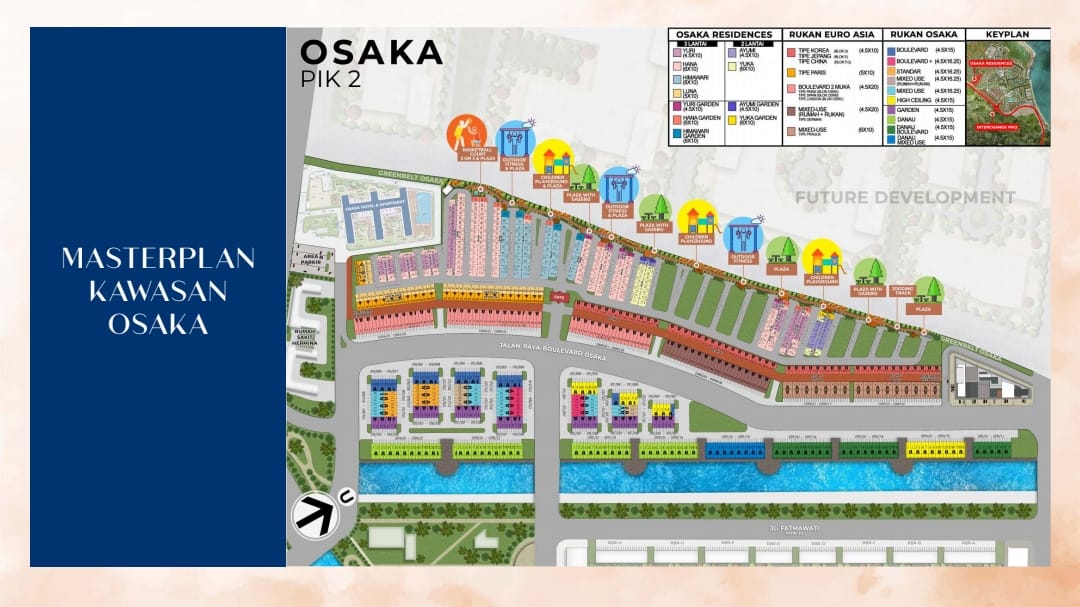 Siteplan Osaka Riverview